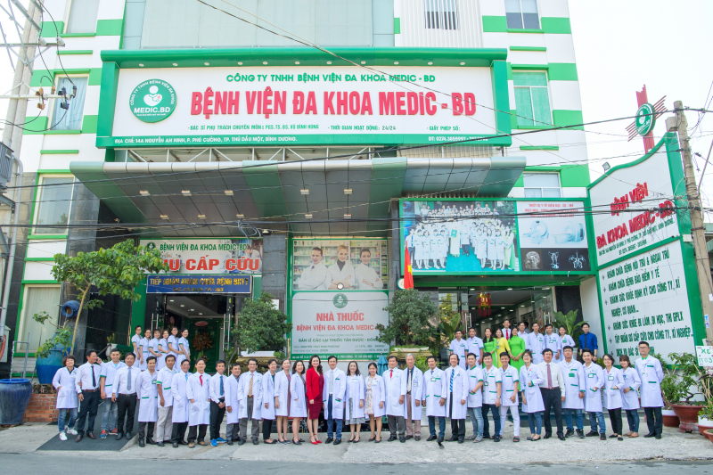 Các bác sĩ tại Bệnh viện Đa Khoa Medic Bình Dương